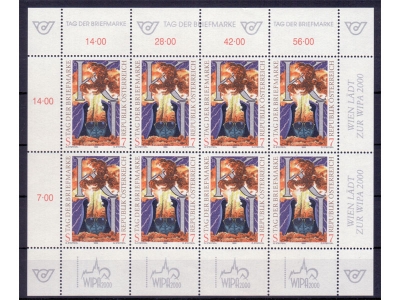 Österreich 1999 Tag der Briefmarke Kleinbogen / **
