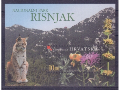Kroatien 2004 Mi. 678 Risnjak Block Nr. 24 / **