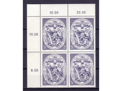 Österreich 1974 Salzburg 4er Block  / **