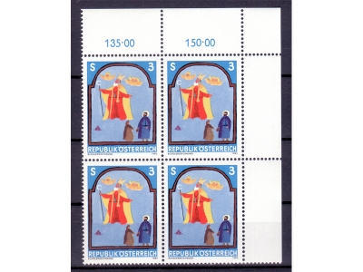 Österreich 1983 Jugendmarke 4er Block / **